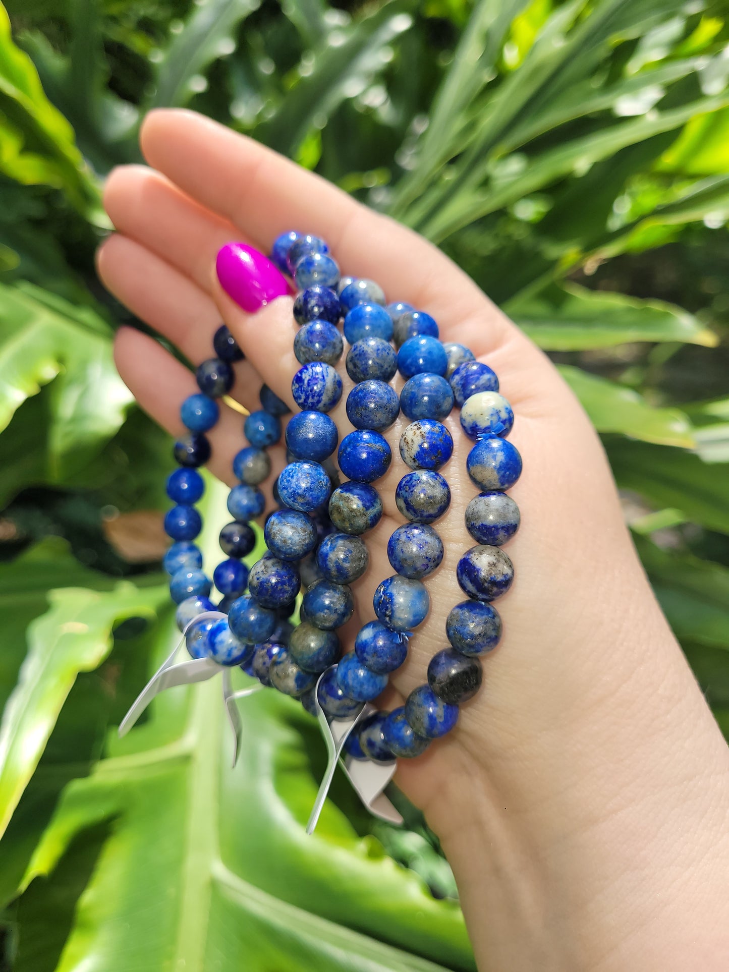 Sodalite Beaded Bracelet (8mm) [Grade AAA]