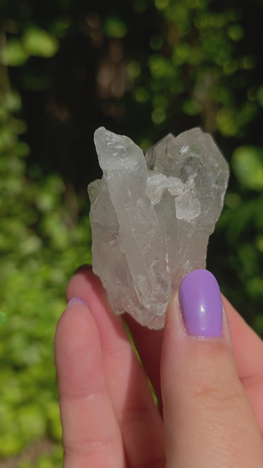 Clear Quartz Cluster • Option J • Brazil