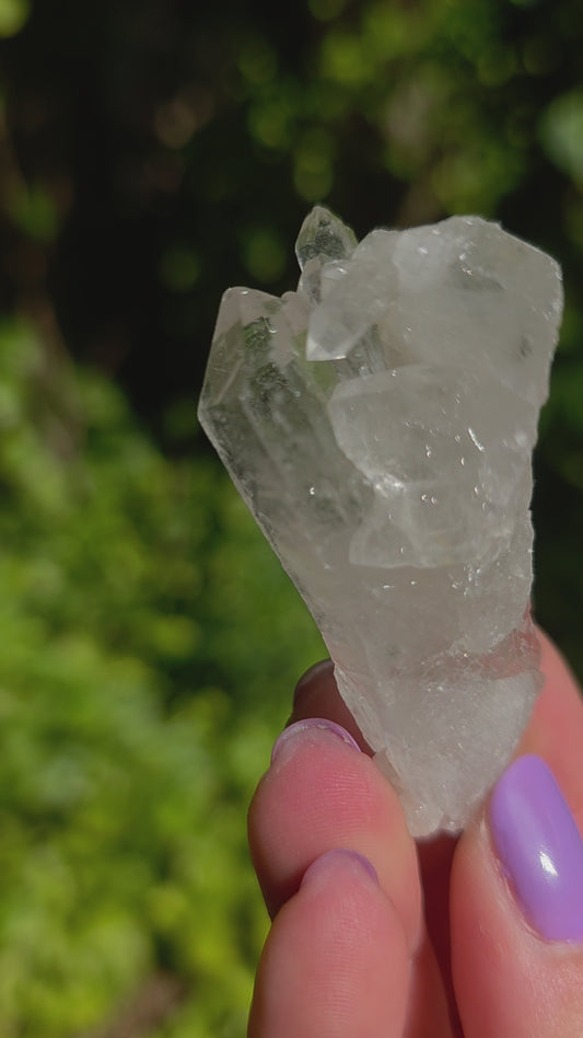 Clear Quartz Cluster • Option S • Brazil