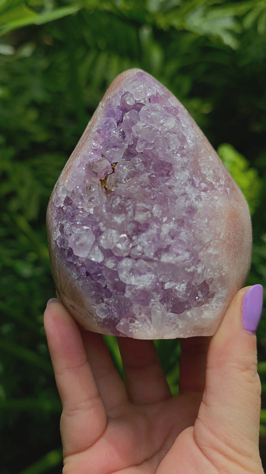 Pink Amethyst Freeform • Option A • Brazil