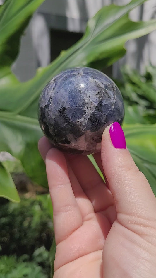 Iolite Sphere • Option A