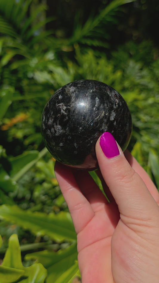 Arfvedsonite Sphere • Option B