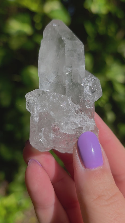 Clear Quartz Cluster • Option AA • Brazil