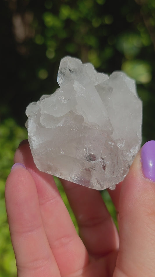 Clear Quartz Cluster • Option F • Brazil