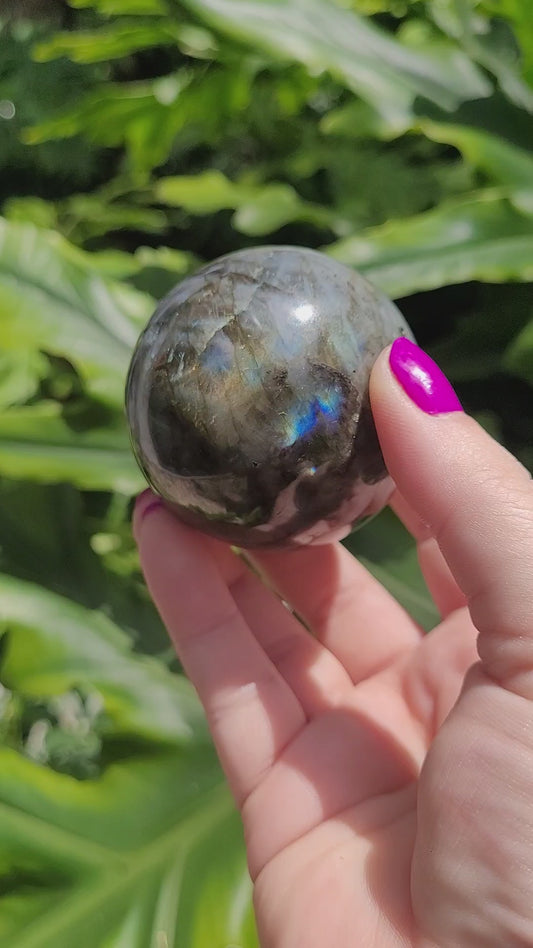 Labradorite Sphere • Option A