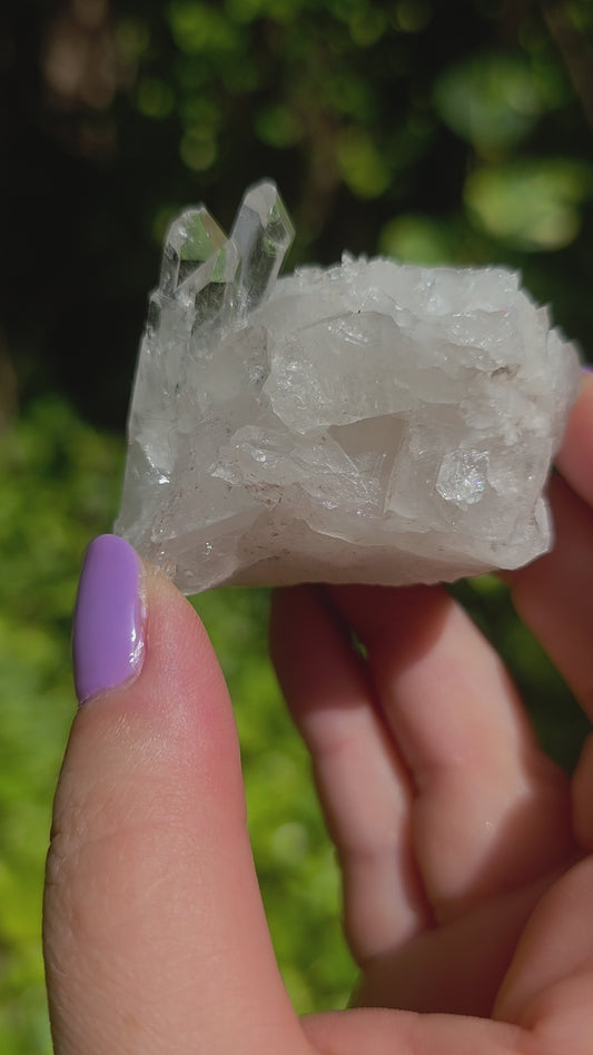 Clear Quartz Cluster • Option H • Brazil