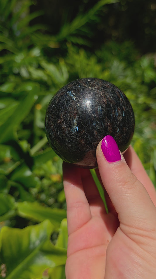 Arfvedsonite Sphere • Option C