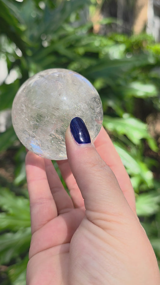 Clear Quartz Sphere • Option B • Brazil