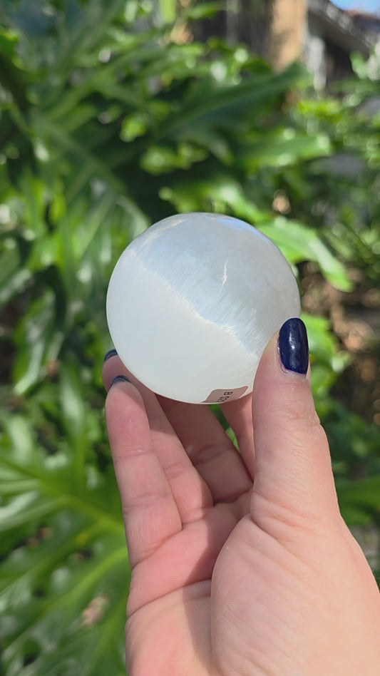 Satin Spar Sphere • Option B